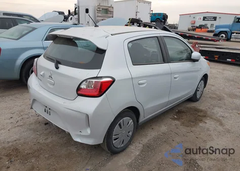 2024 Mitsubishi Mirage Es/Le from USA, damaged, VIN ML32AUHJ3RH028516